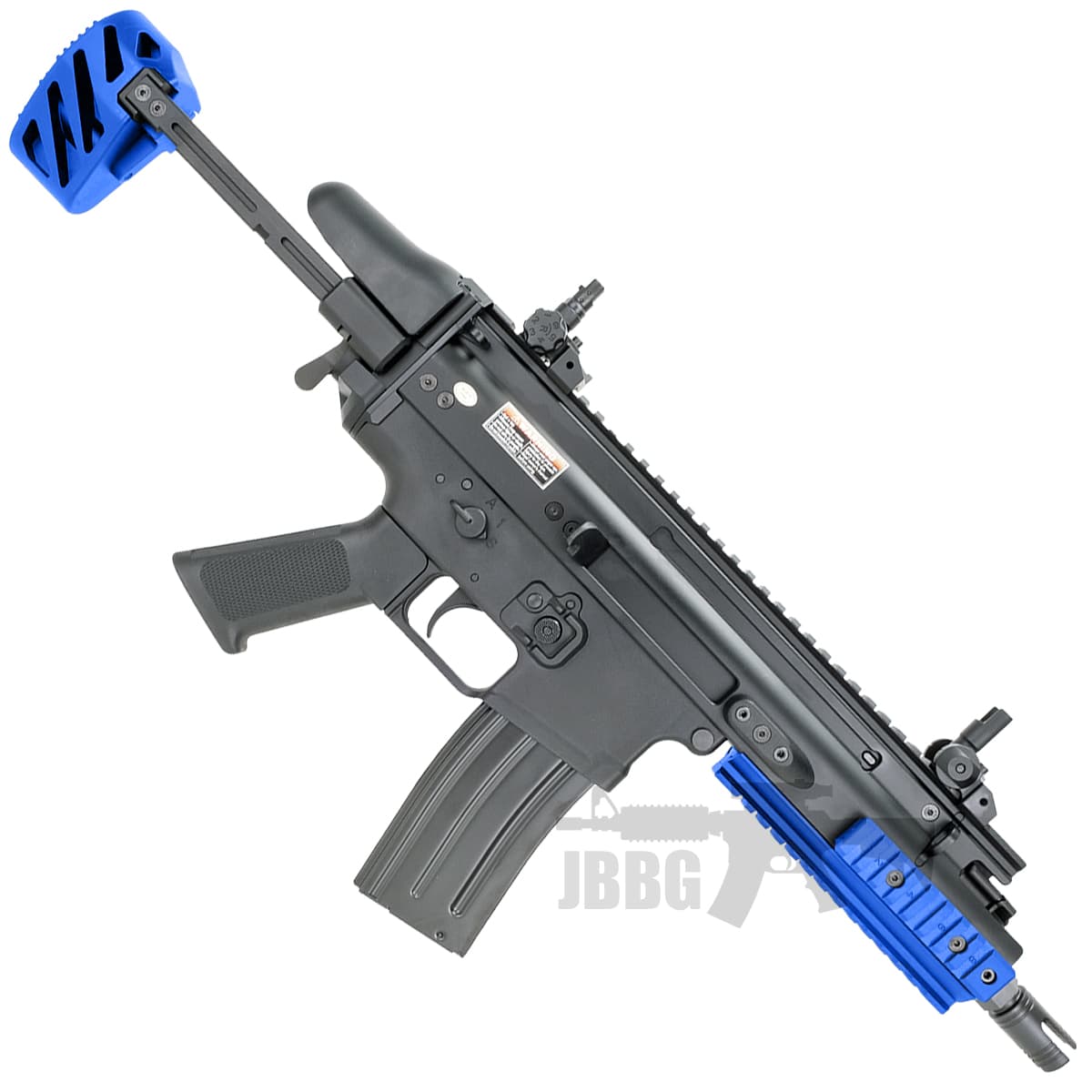Herstal SCAR-SC AEG Airsoft Gun Blue