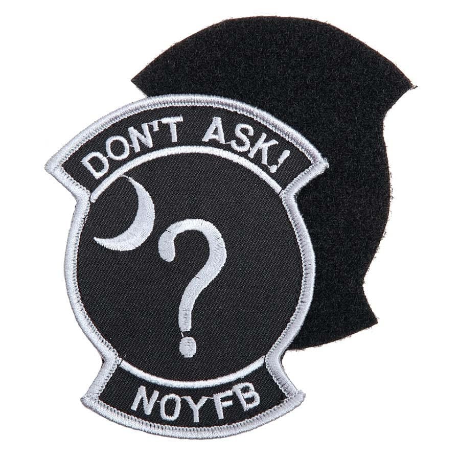Don’t Ask NOYFB Embroided Patch (w/ Hook & Loop)