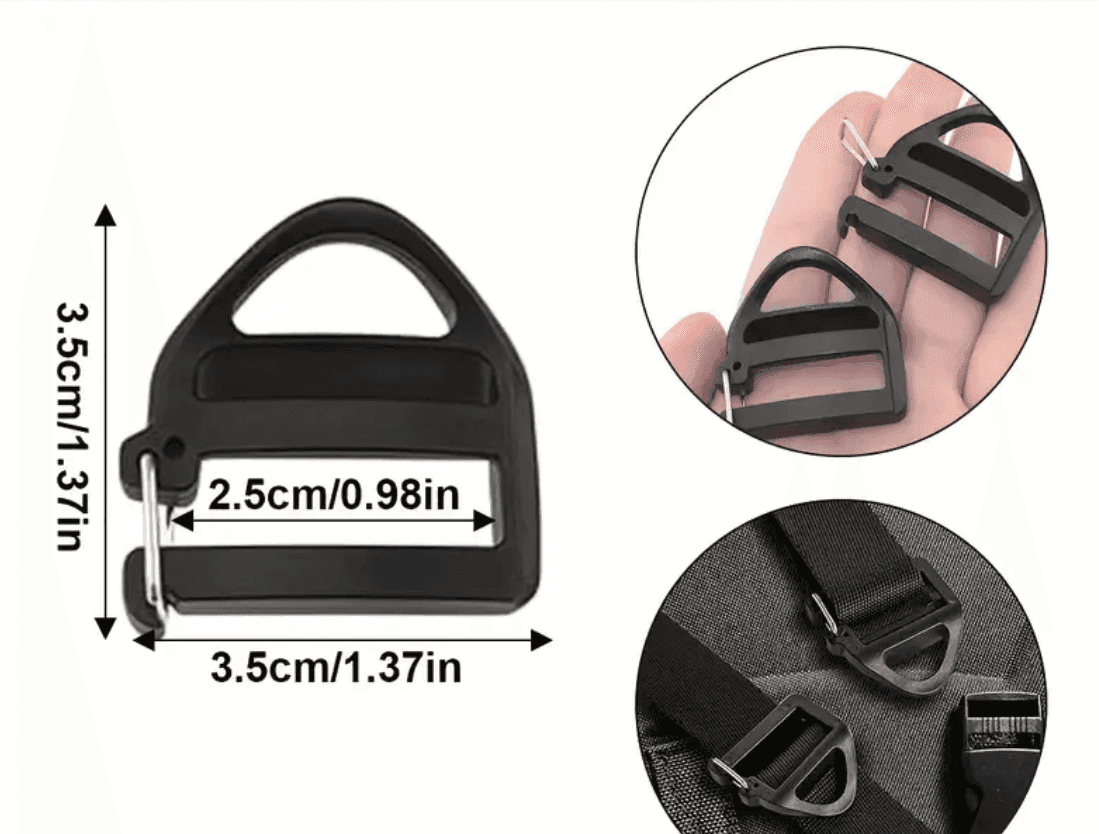 PACK 2X AGGANCI WEB PER CINGHIE – FOSTEX — image 3