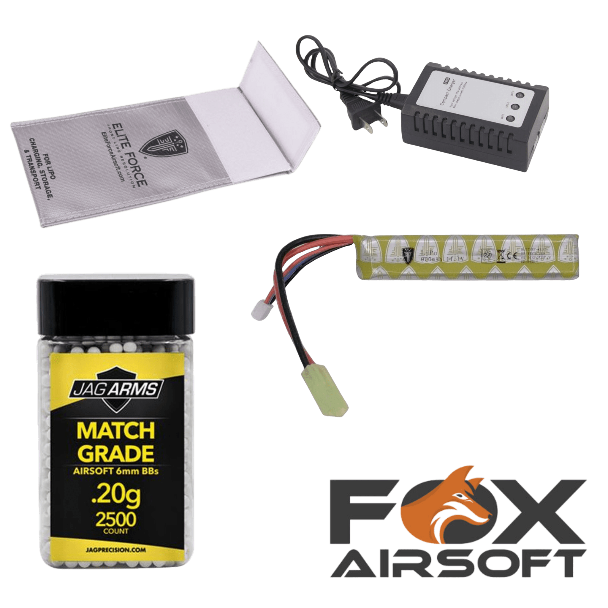 Player Pack LIPO 11.1v Buffer-tube Tamiya