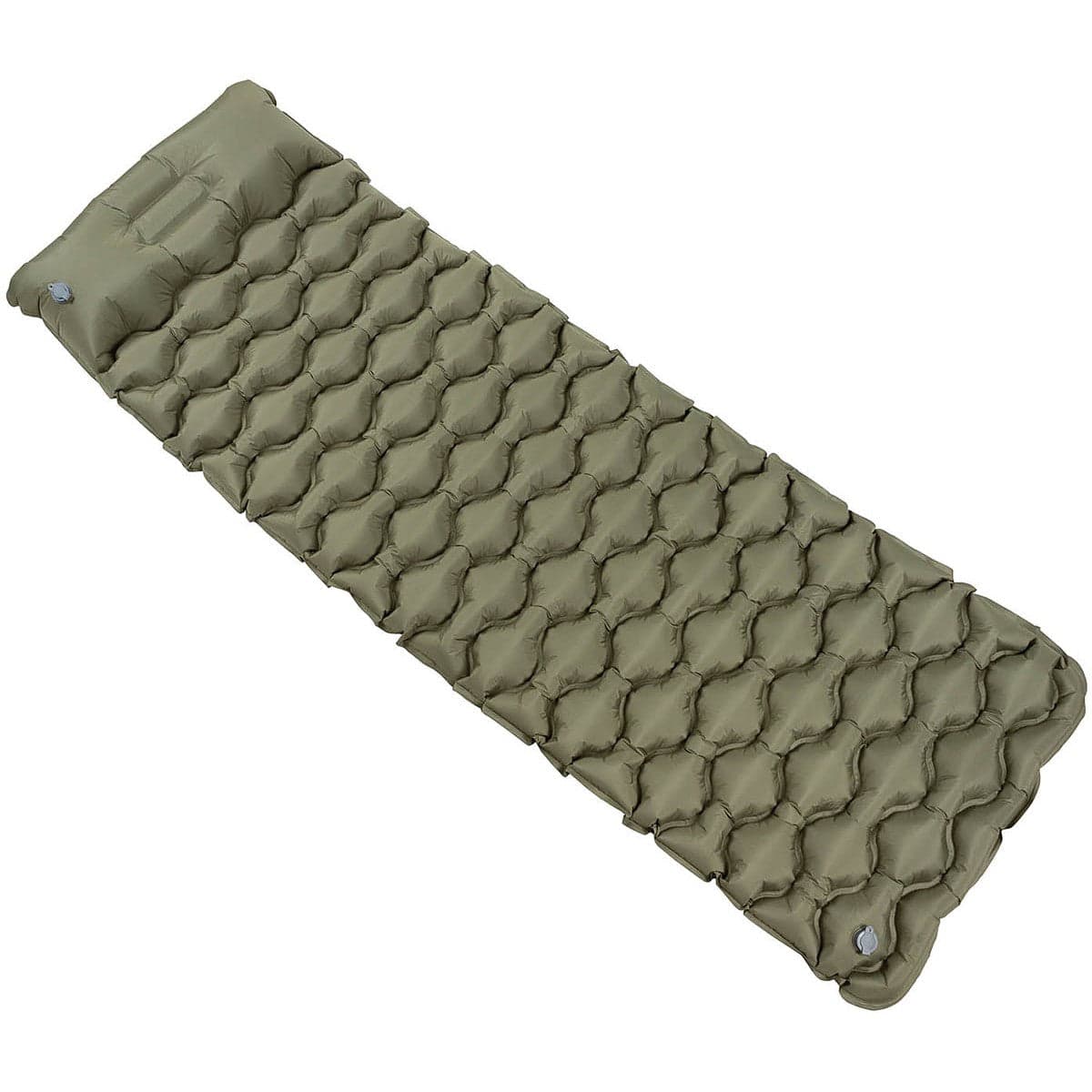 MFH Inflatable Sleeping Air Mattress Pad With Headrest