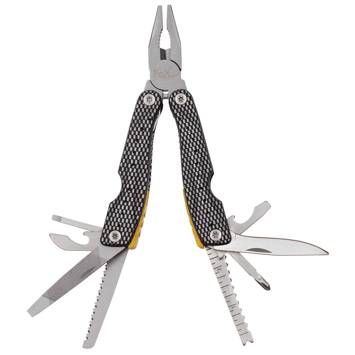 Pocket Knife Multitool Large Carbon Handle