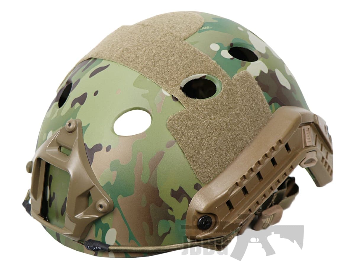 Assault Shell Technology Fast PJ Type Helmet for Airsoft Camo Medium