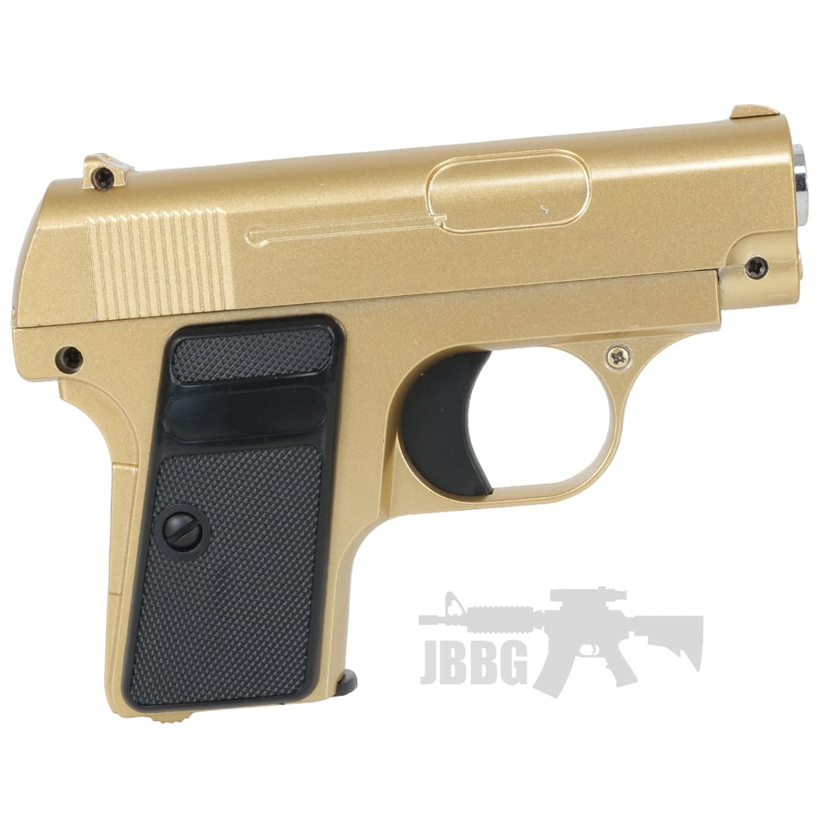 Spring Airsoft BB Pistol Full Metal Gold — image 2