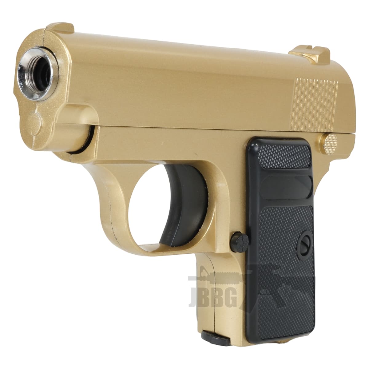 Spring Airsoft BB Pistol Full Metal Gold — image 3