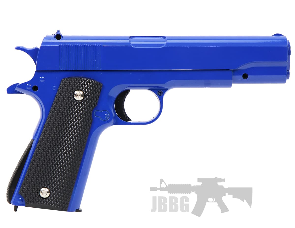 Spring Airsoft Pistol Full Metal Blue — image 2