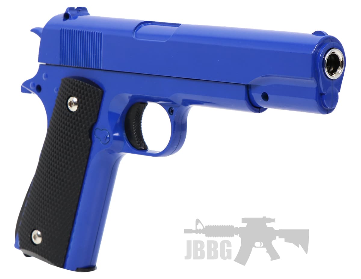 Spring Airsoft Pistol Full Metal Blue — image 3