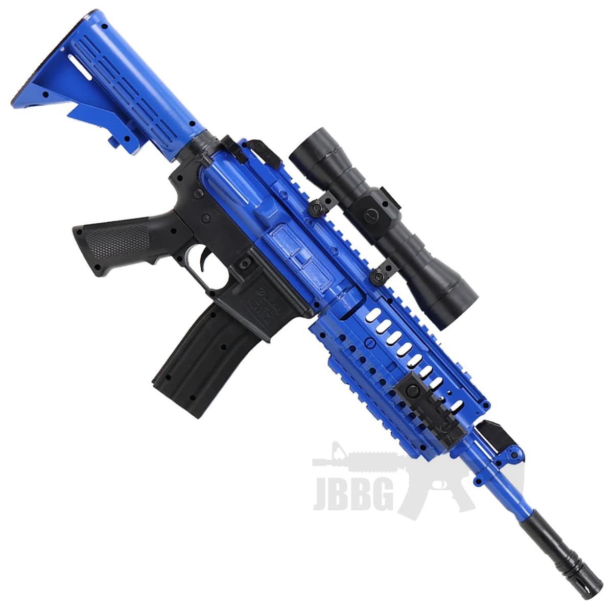M4 Style Spring BB Gun Blue
