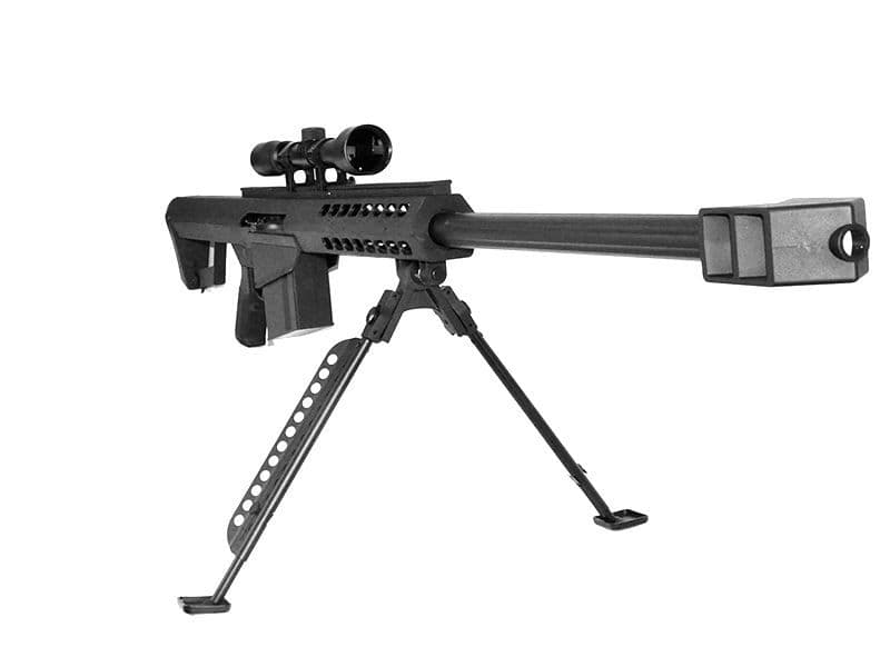 M82A1 Bolt Action Sniper Rifle with Scope and Bipod (G31C) — image 3