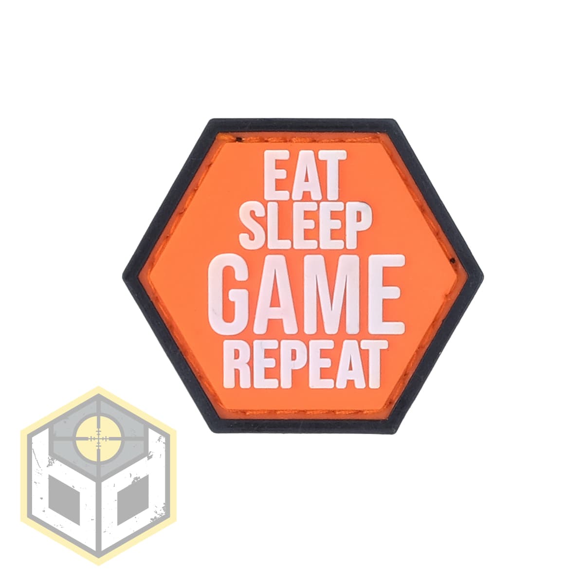 Repeat Orange Ballistic Hex Patch BH00014