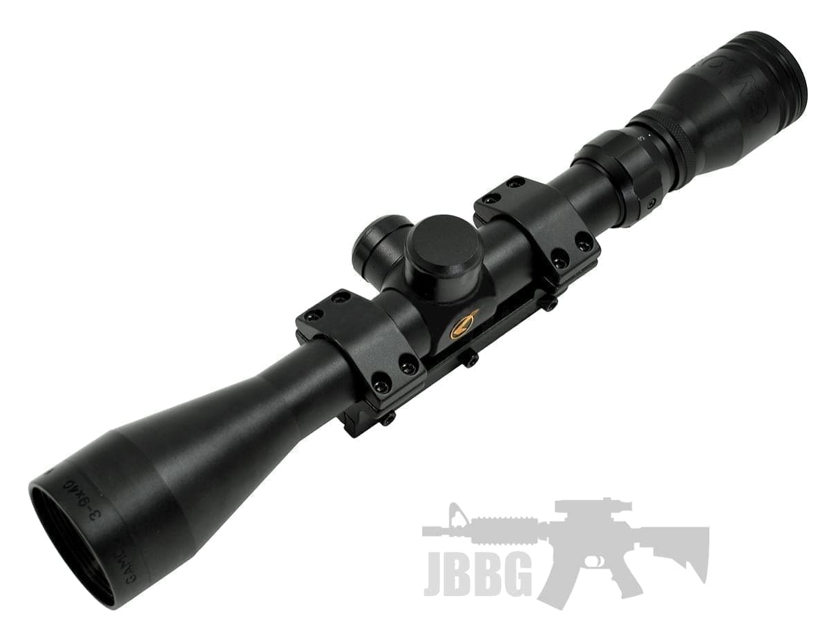 3-9×40 Scope with One Piece Mount