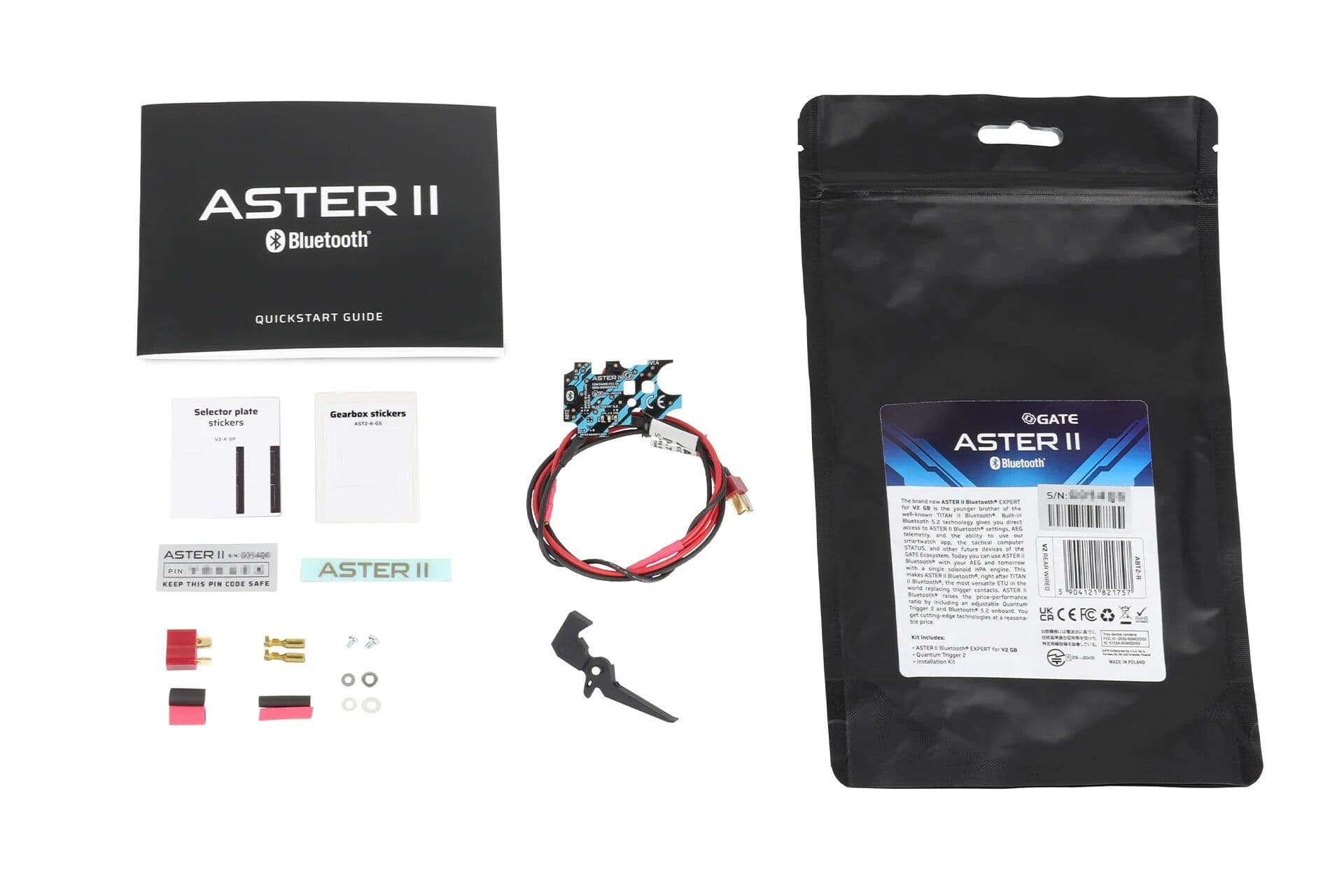 ASTER II Bluetooth Expert + Adjustable Quantum Trigger 2 [Rear Wired] — image 3