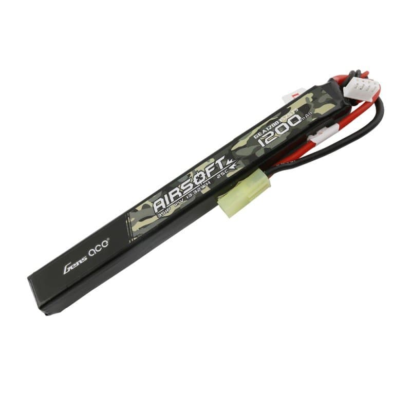 25C 1200mAh 3S1P 11.1V Slim Lipo – Mini Tamiya
