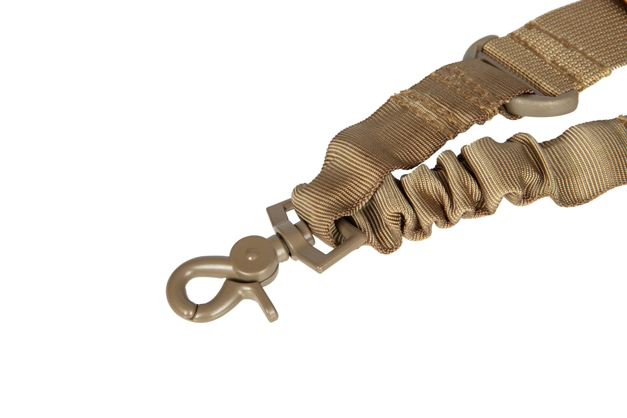 1-Point Tactical Sling – Bungee, coyote brown — image 2