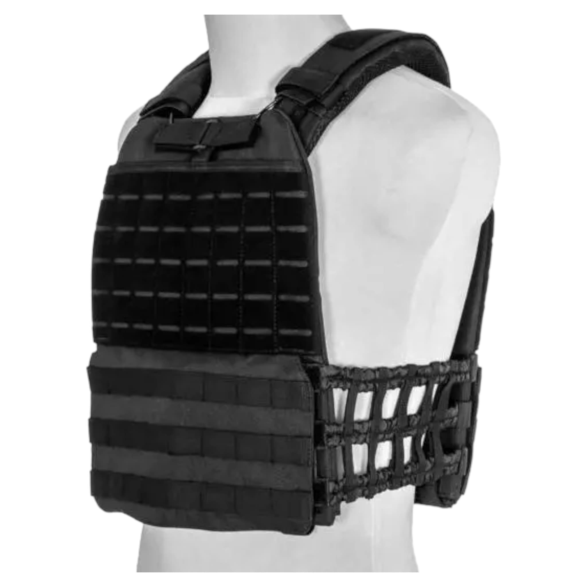 MOLLE/Laser-Cut Plate Carrier Tactical Vest