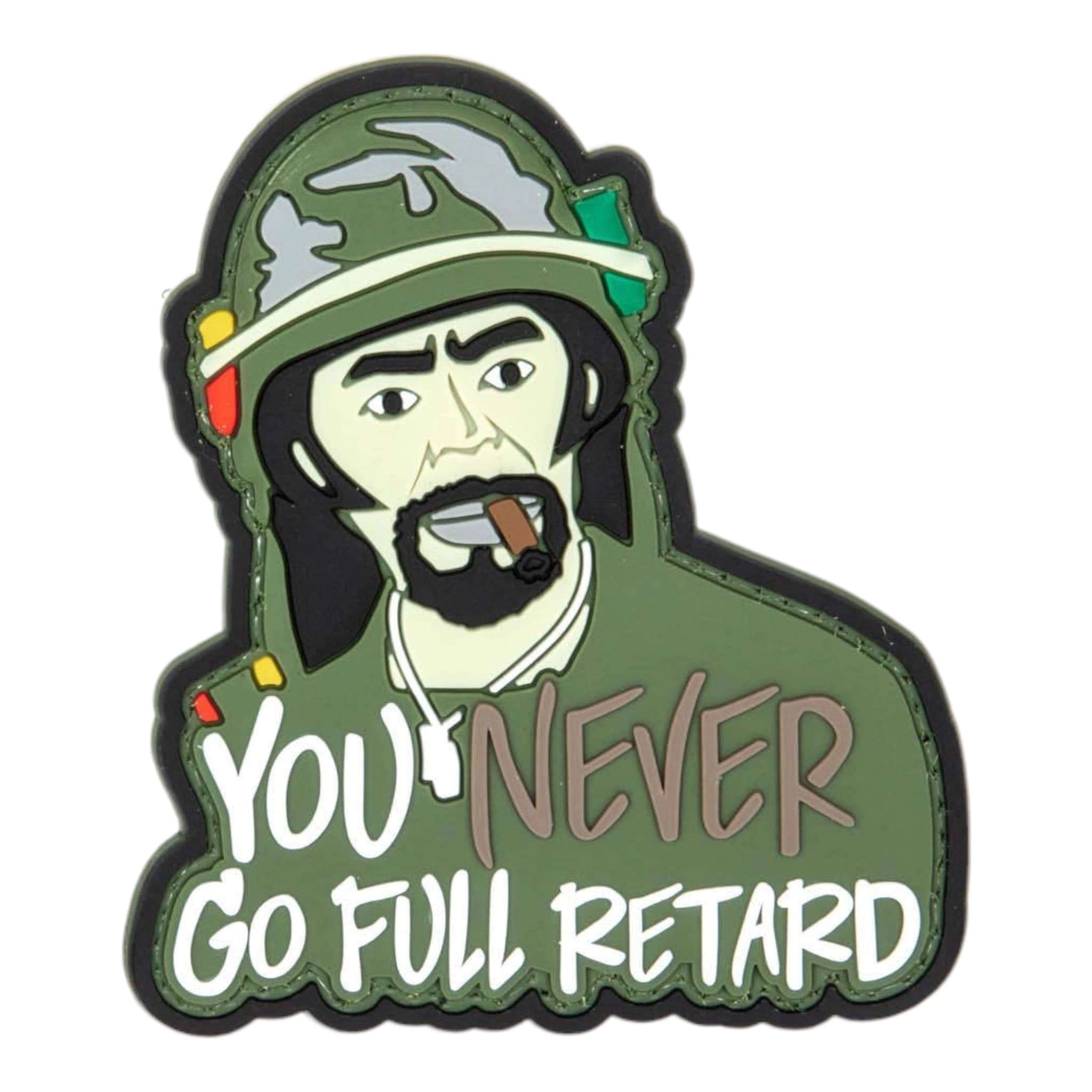 Tactical – 3D Patch – You Never Go Full Retard