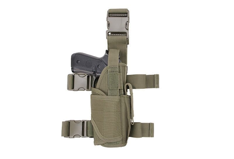 Thigh holster with magazine pouch — image 3