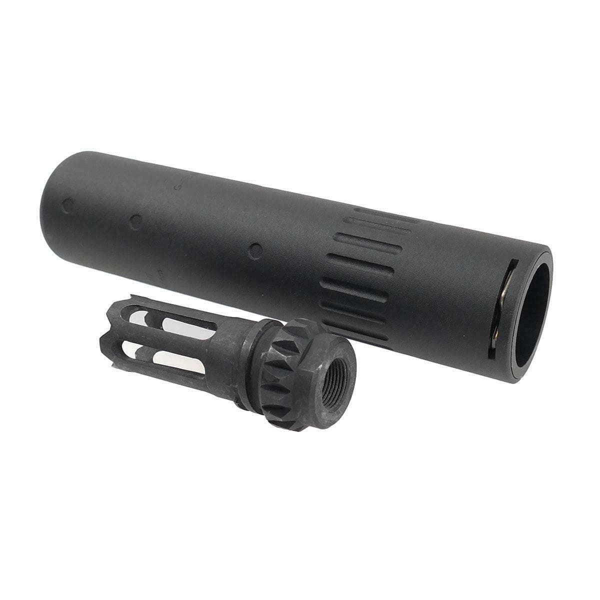 Airsoft Scar QD Mock Suppressor & Flashhider 14mm CCW