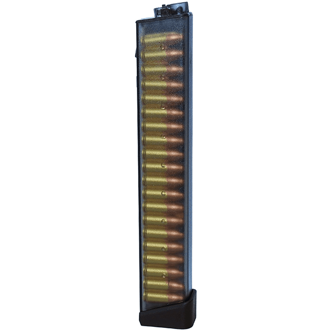 ARP9 Magazine AEG (Mid-Cap|60R) (Clear|Dummy Rounds)