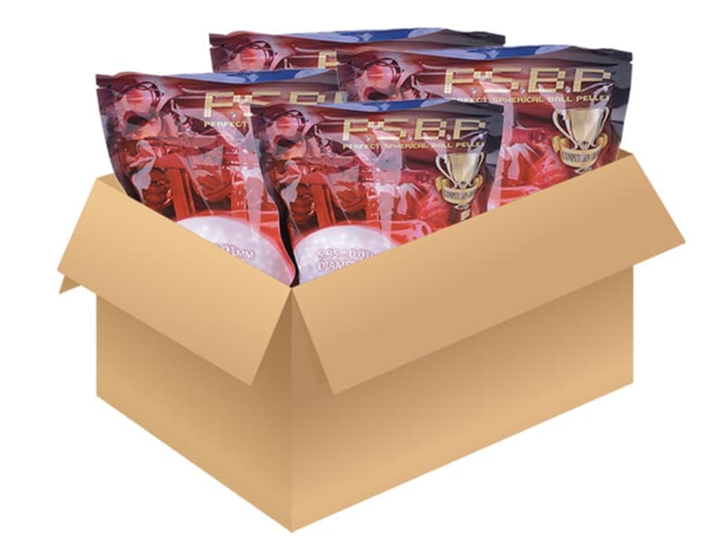 Competition Grade 0.20g BB’s (5000 – 1 Kilo) (G-07-096) (1 Carton = 12 Bags)