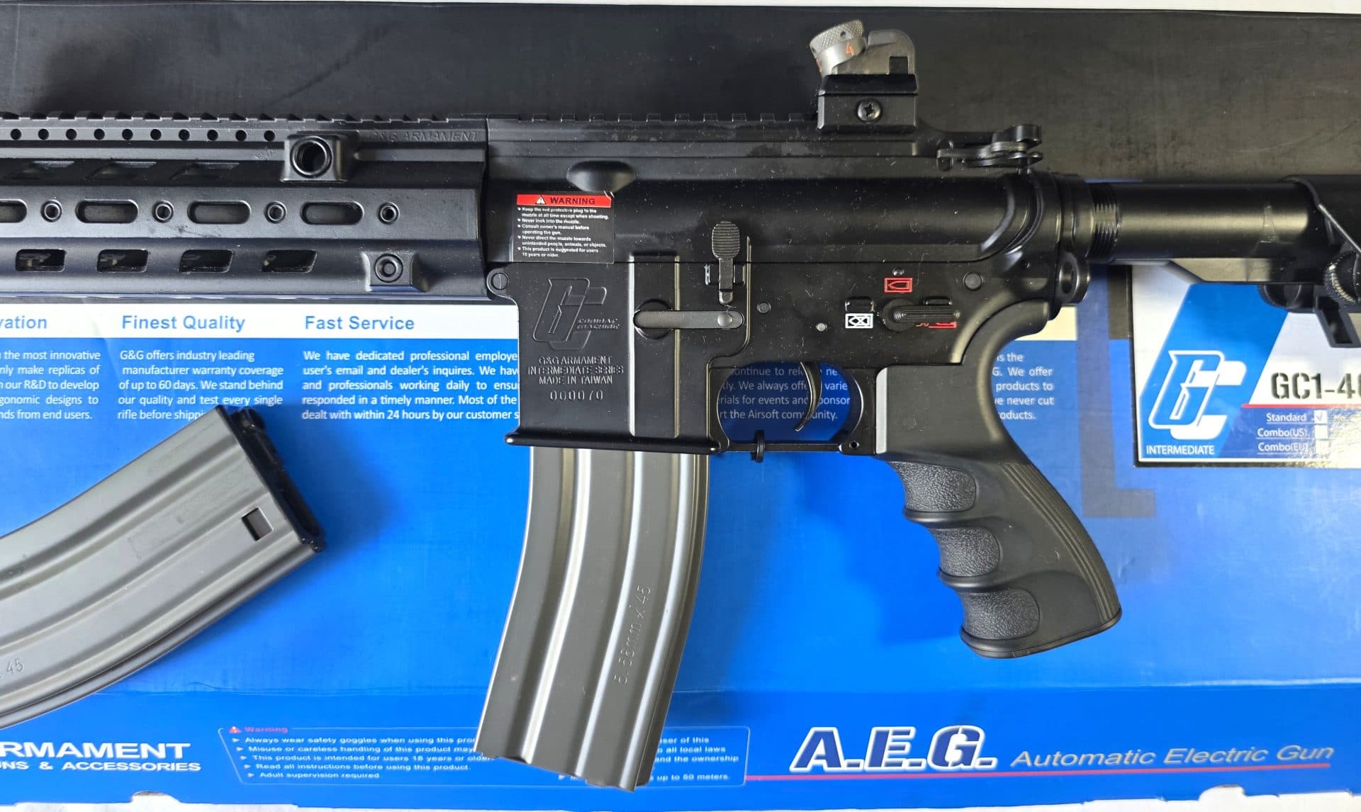 GC1-46 CQB Full Metal Modular Airsoft Rifle – Grade A2 — image 2
