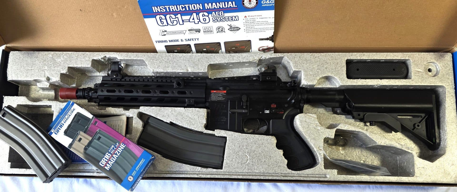 GC1-46 CQB Full Metal Modular Airsoft Rifle – Grade A2