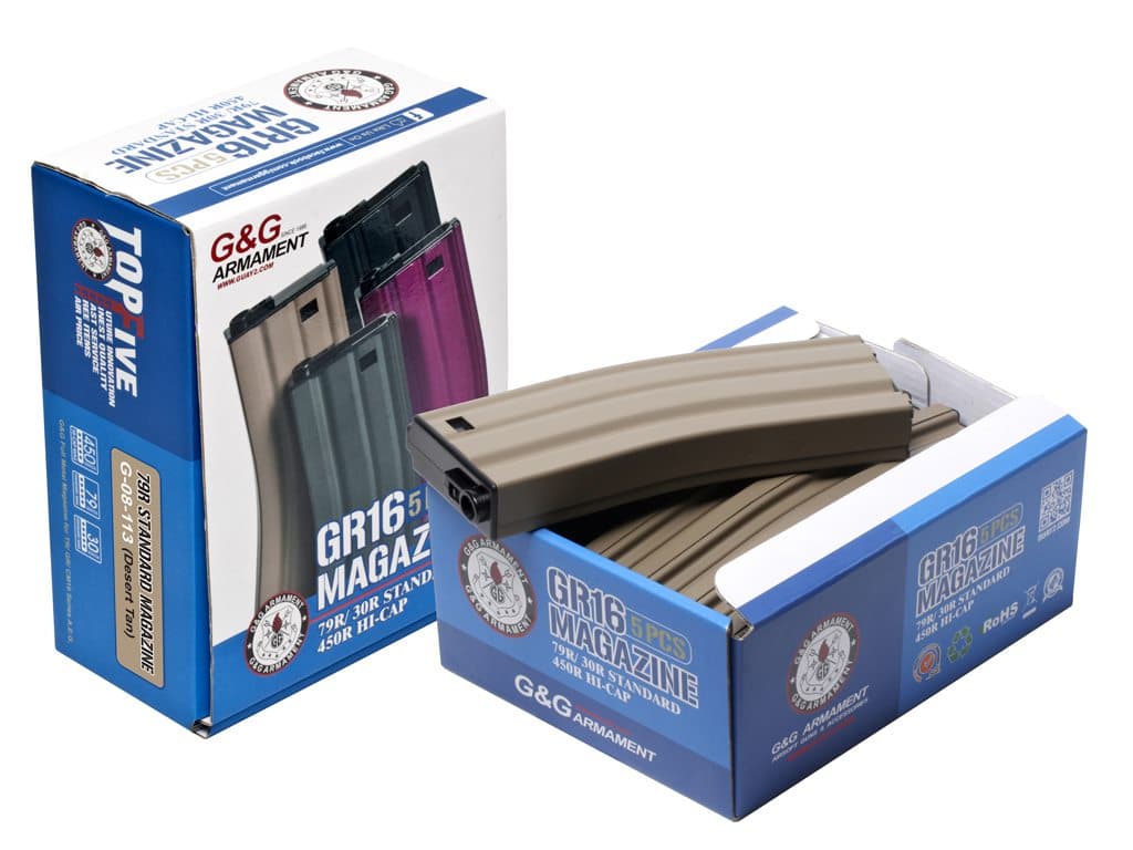 M4 Series Magazine Box Set 79rd 6mm bb's