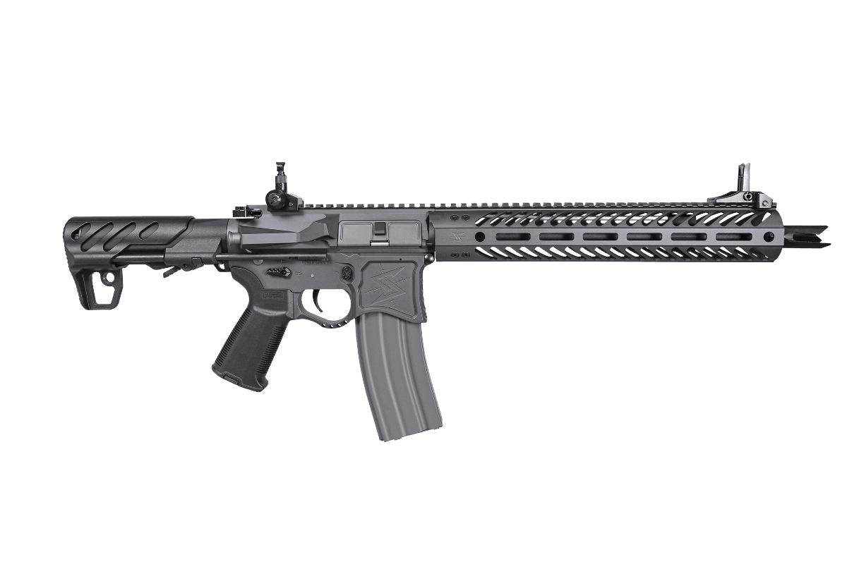 SBR8 EMG Seekins Precision AEG Rifle (12″) (Battleship) — image 2