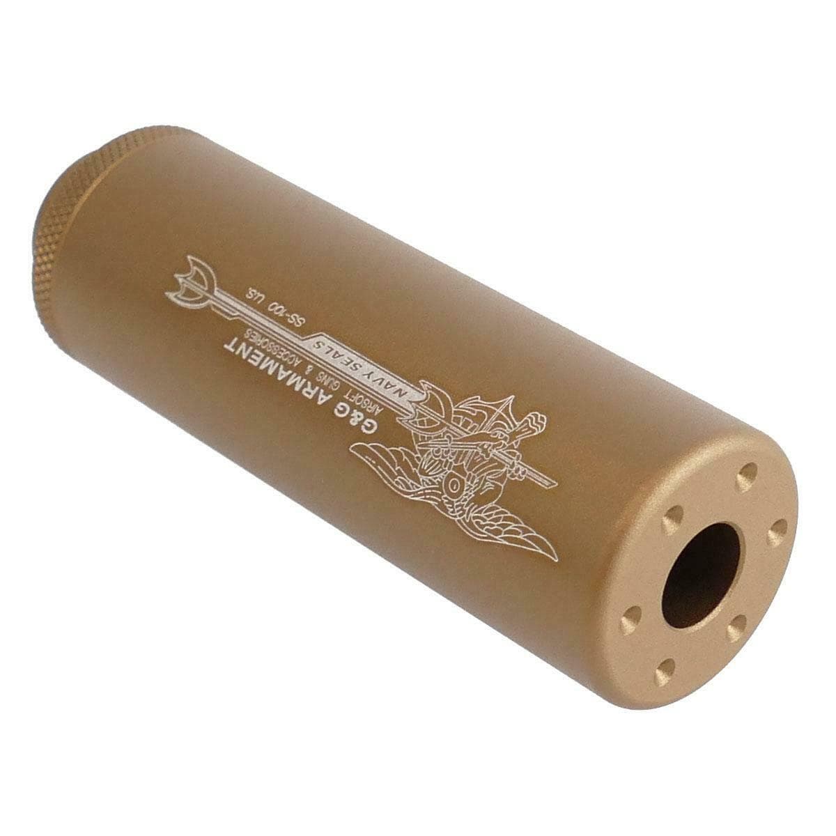 SS-100 Navy Seal Logo Mock Suppressor Short 14mm CCW — image 2