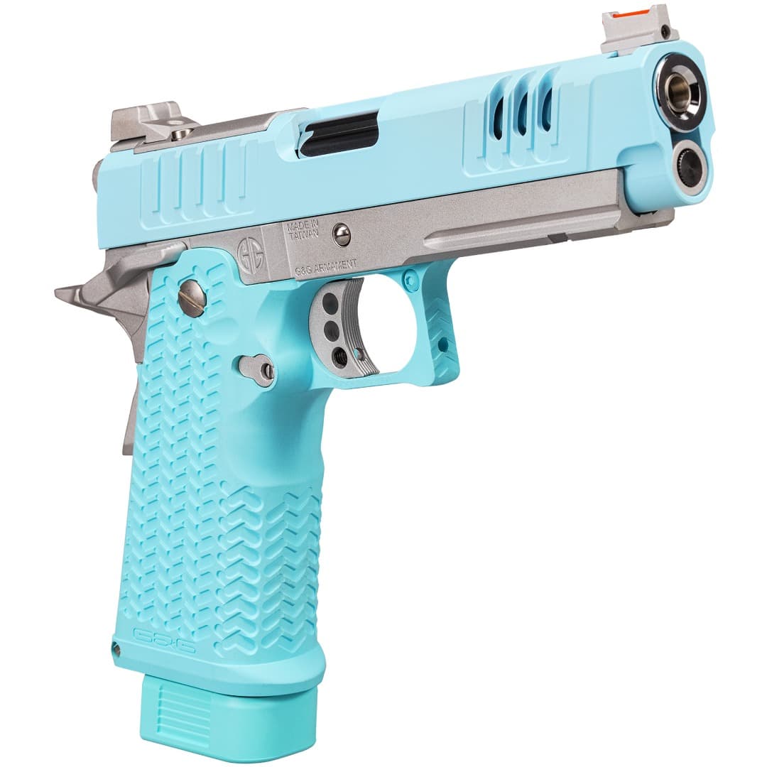 STP45 PRO Macaron Blue (EU) GBB Pistol — image 2