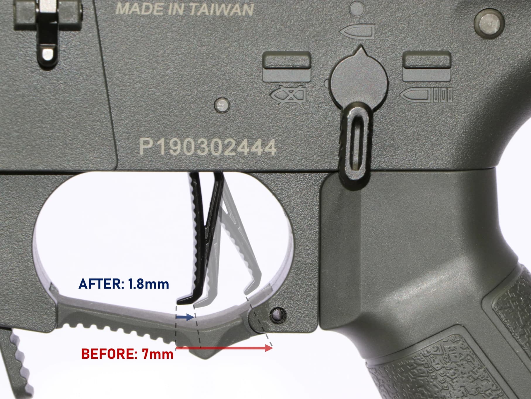 SPEED TRIGGER GEN.2 PER ARP, CM16 L2.0E, TR16, PCC9 – G&G — image 2