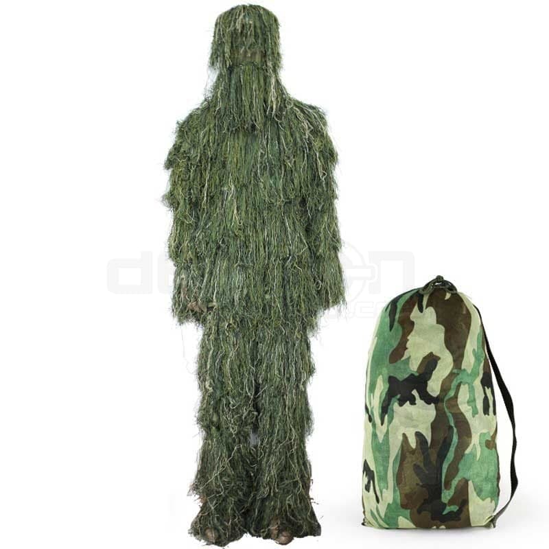 Suit 4-Piece Camouflage Woodland Sniper