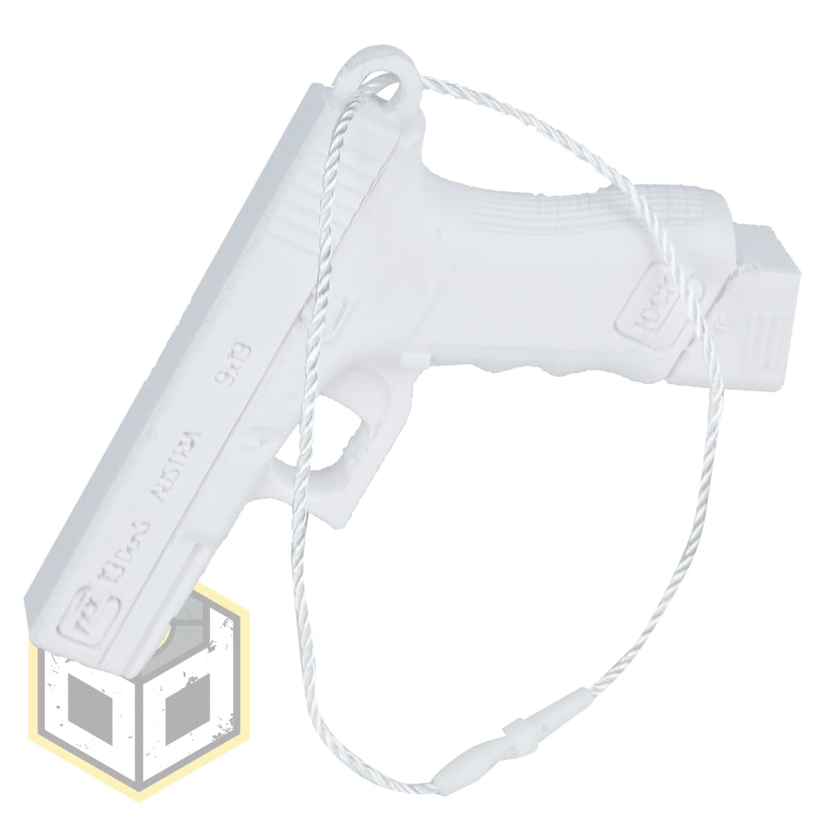 19 Gen5 EX Mag Pistol Christmas Tree Decoration White (195) 042 — image 2
