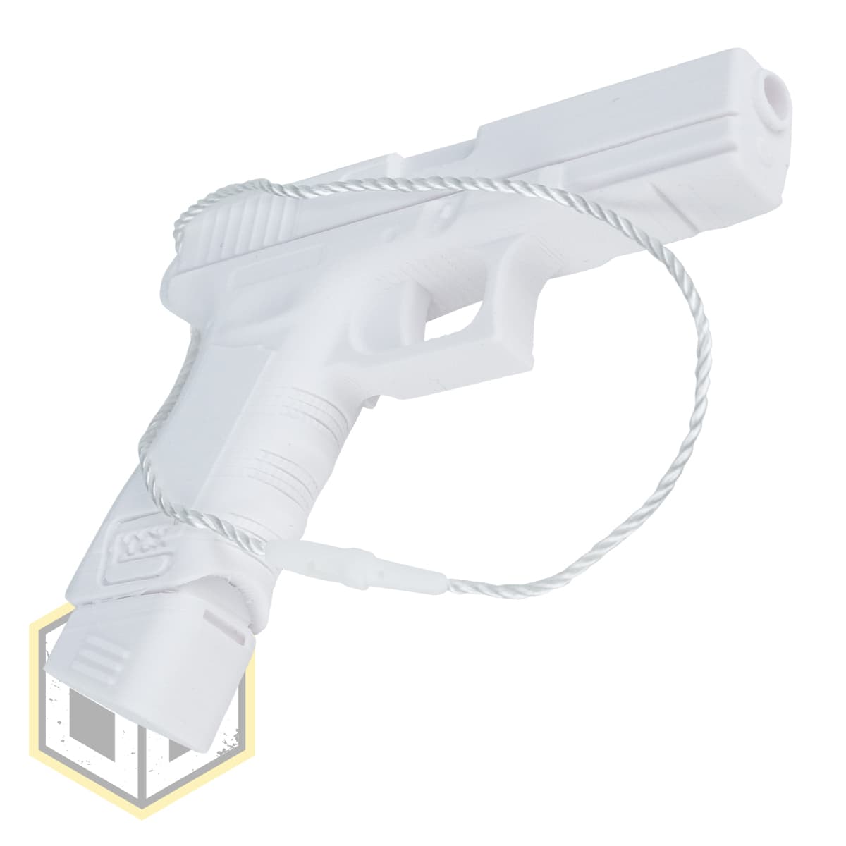 19 Gen5 EX Mag Pistol Christmas Tree Decoration White (195) 042 — image 3