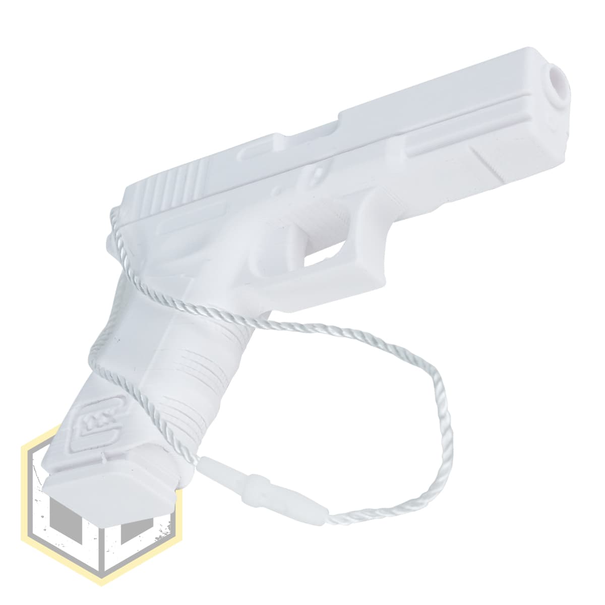 19 Gen5 Pistol Christmas Tree Decoration White (196) 042 — image 3