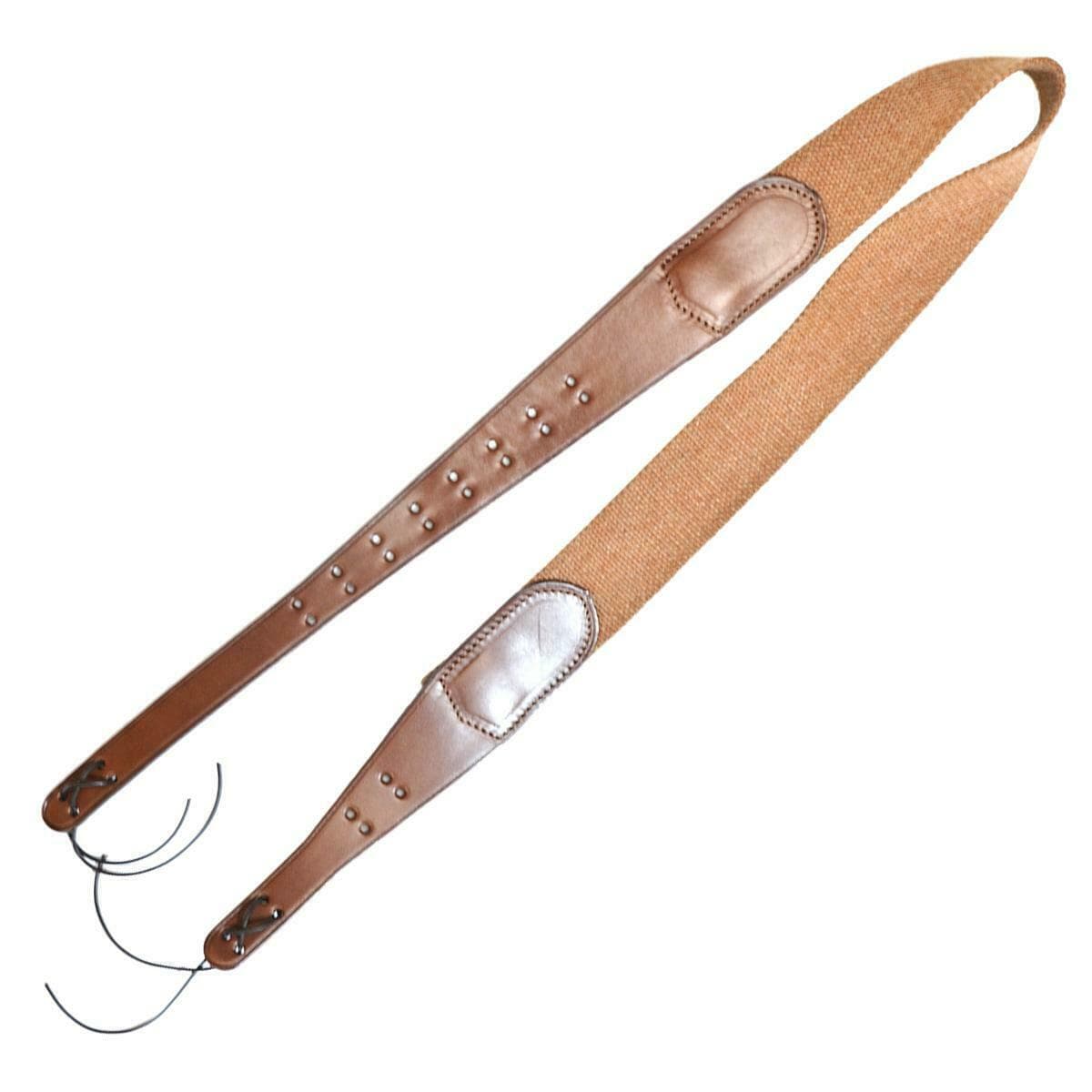 Best Webbing and Leather Rifle Sling Brown