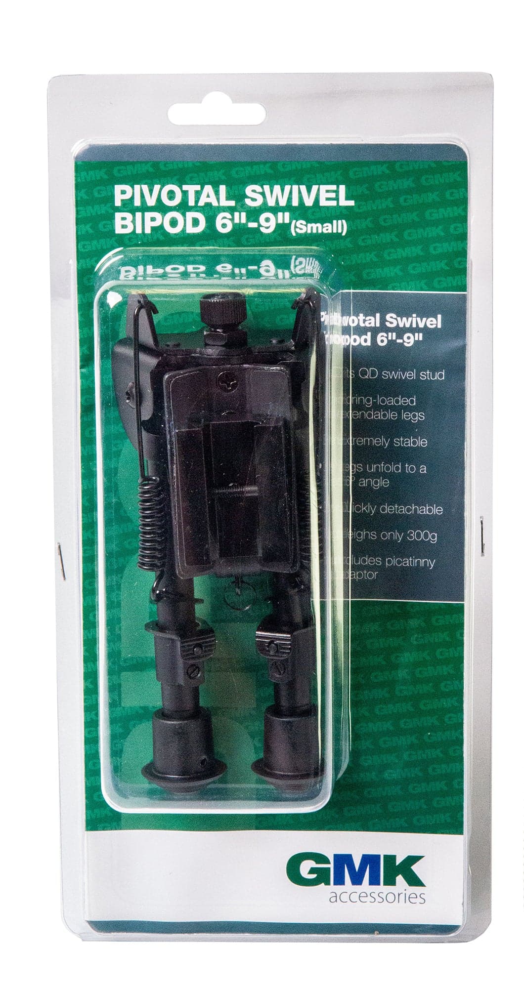 Pivotal Swivel Adjustable Bi-Pod 6-9"
