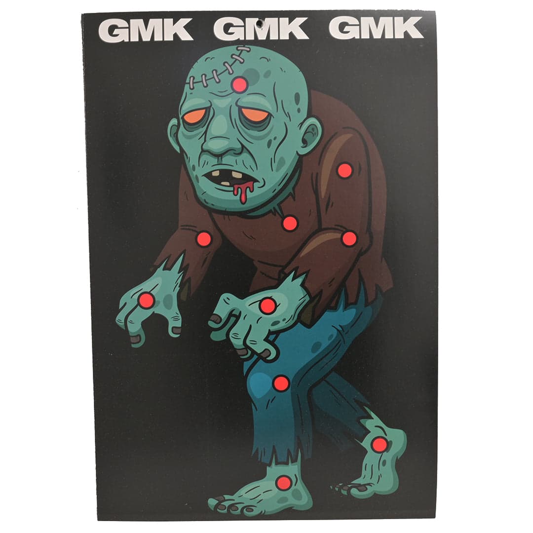 Zombie Reactive Splatter Shooting Target 18 x 12” Pack of 10