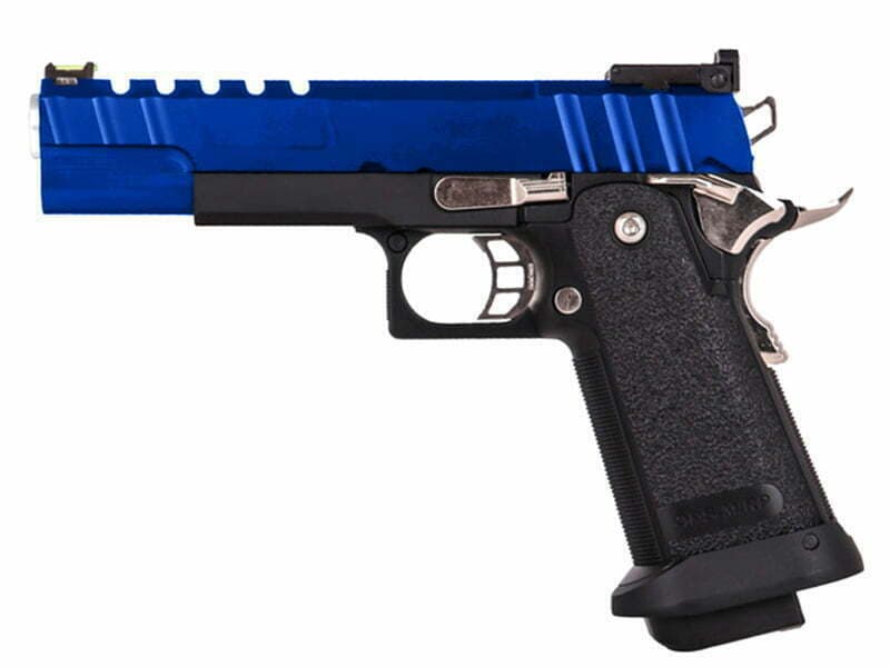 Hi-CAPA 5.1 Custom Series (Silver Barrel – Blue – 3343)