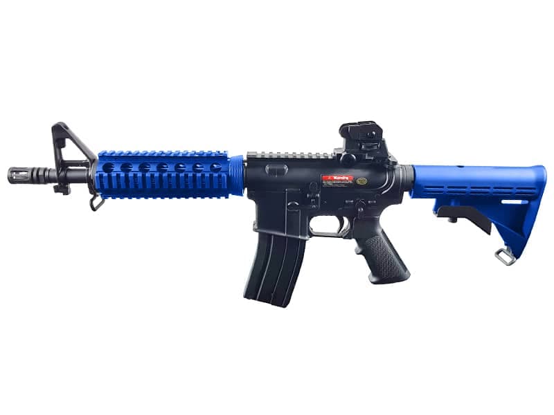 M4 RIS CQB Gas Blowback Rifle (Blue – MC6624)