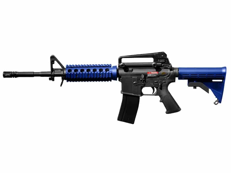 M4A1 RIS Gas Blowback Rifle (Blue- MC6604RIS)