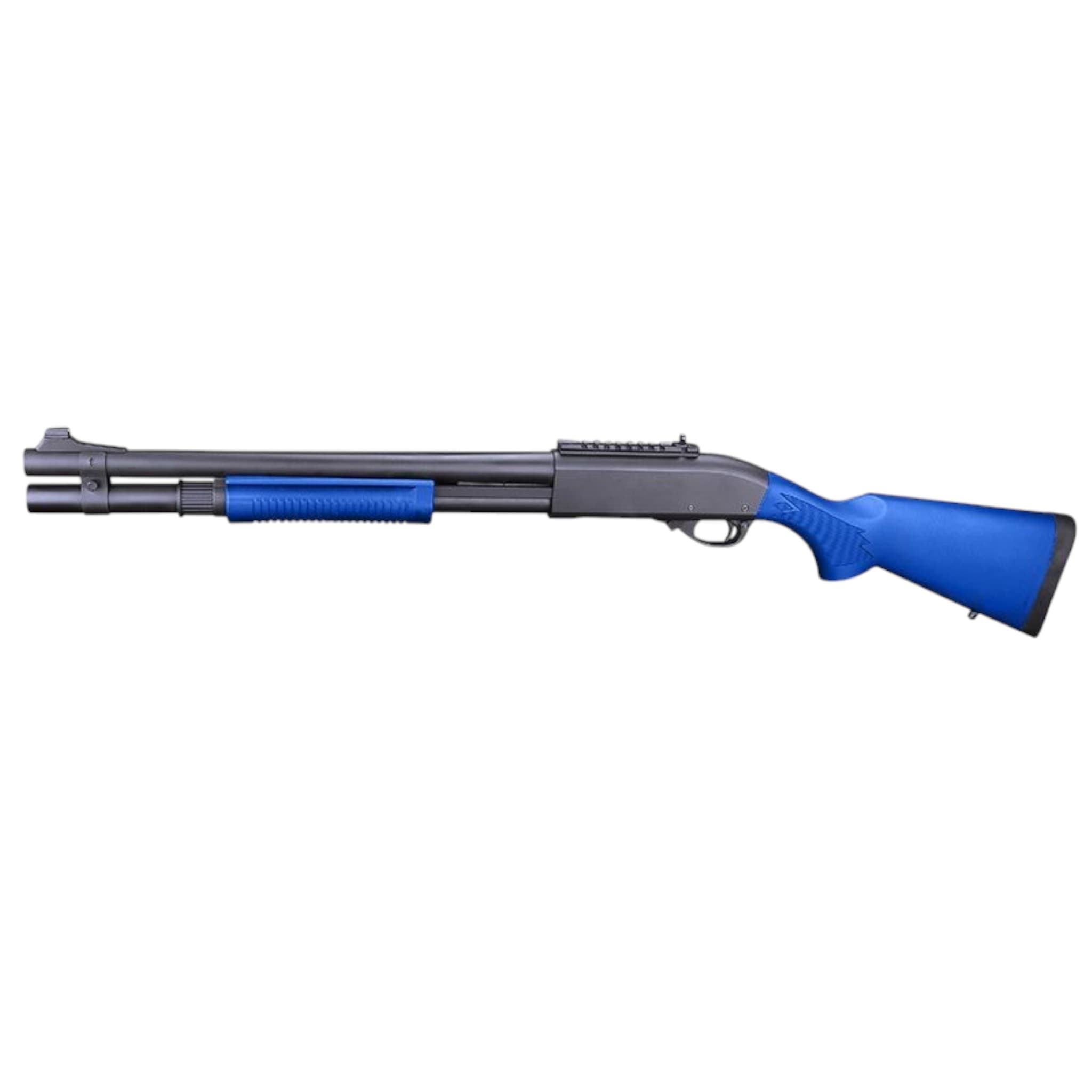 M870 Tri-Shot Gas Pump Action Shotgun (Long -M8872 – V2) (Blue)