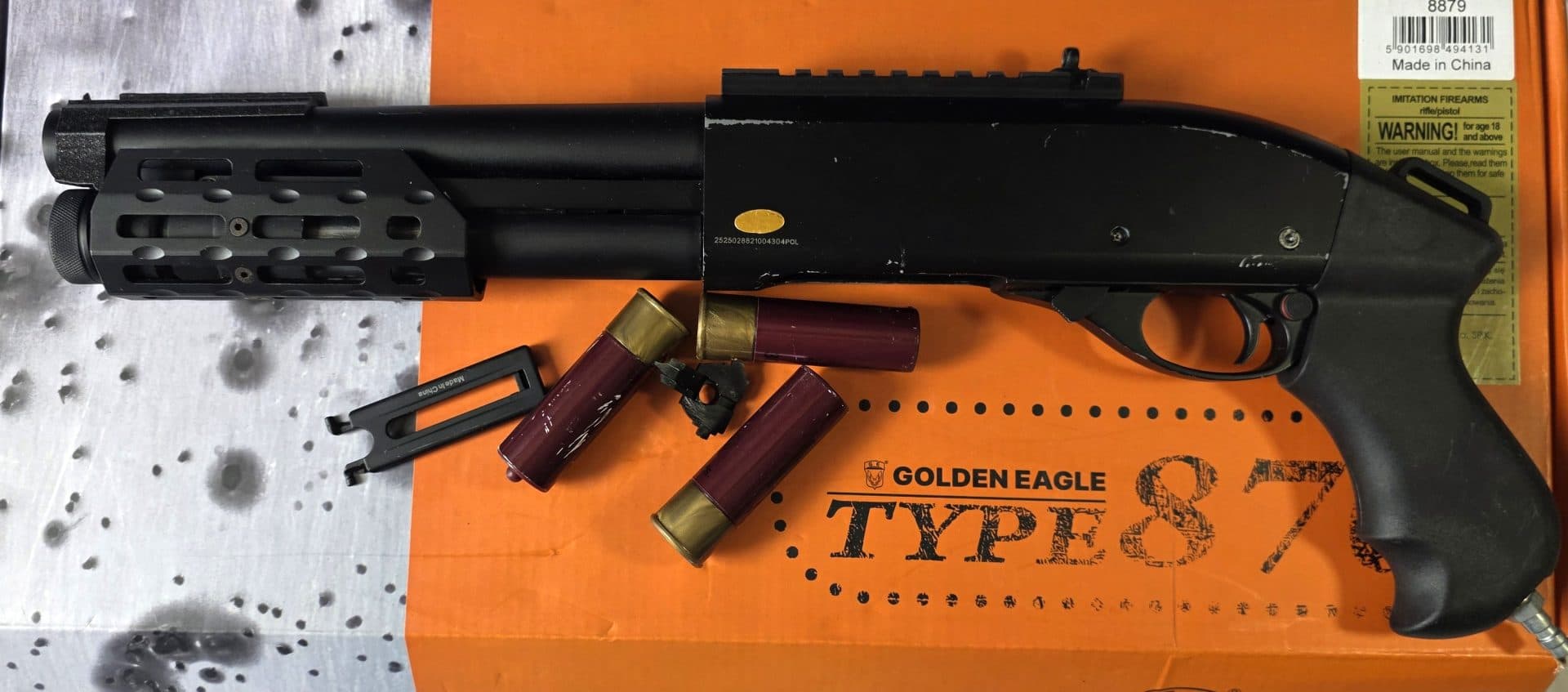Eagle 870 Shorty HPA Airsoft Shotgun – Grade D — image 2