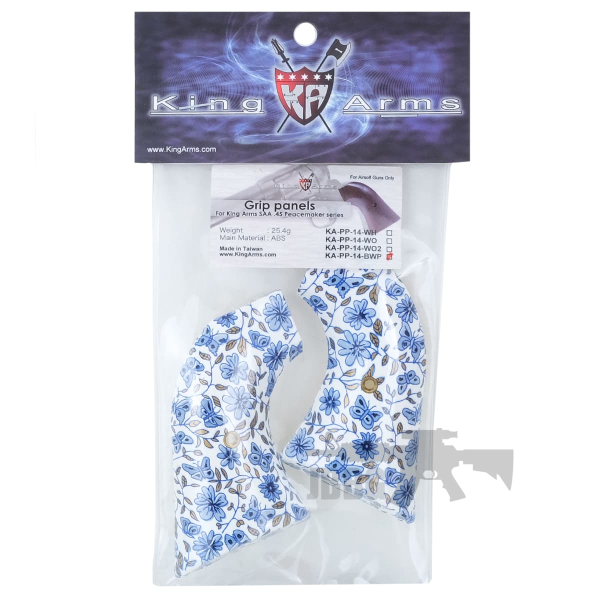 Panel for King Arms SAA.45 Revolver Series – Blue-White Porcelain Pattern — image 2