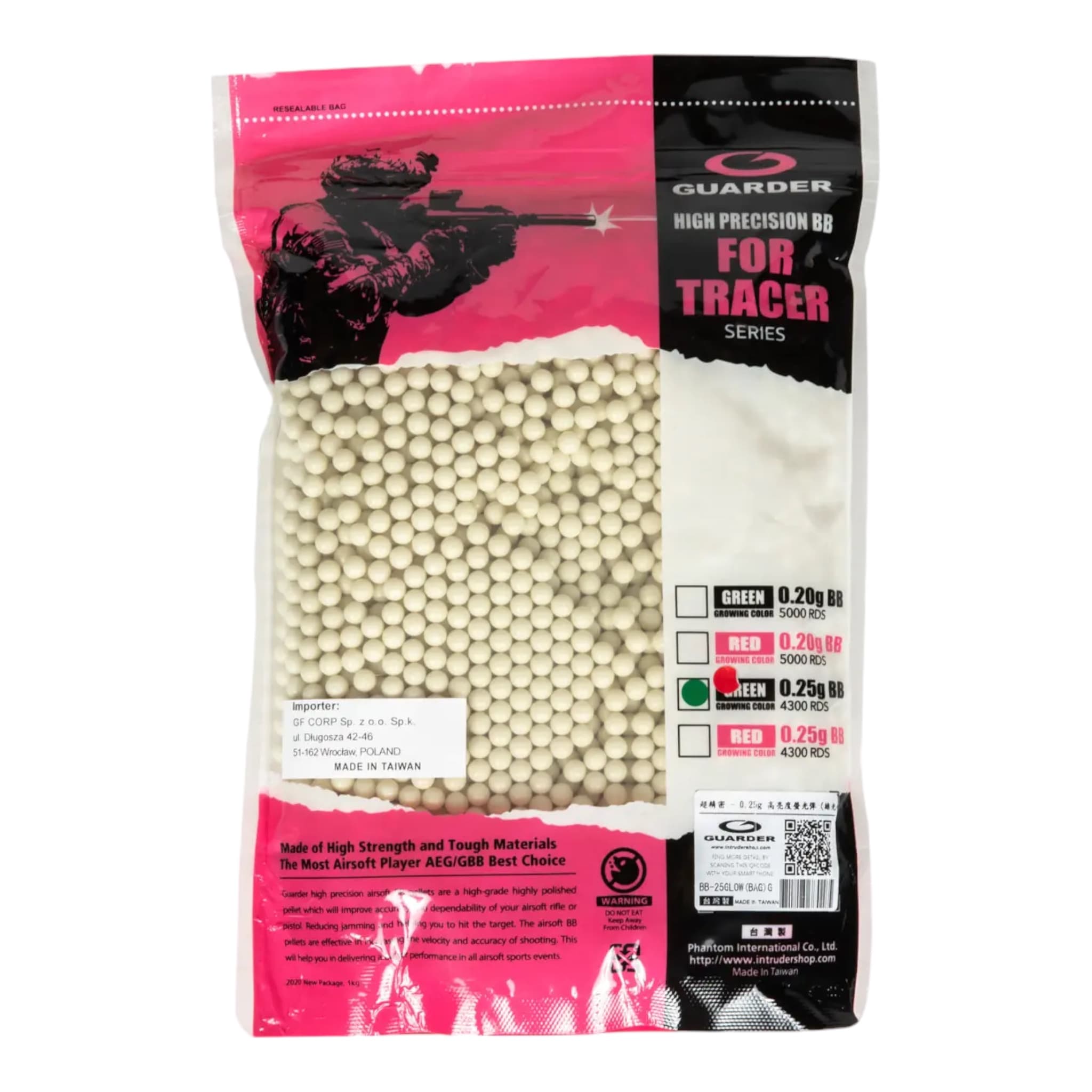 Tracer precision BB’s 0,25g – 4300 pcs