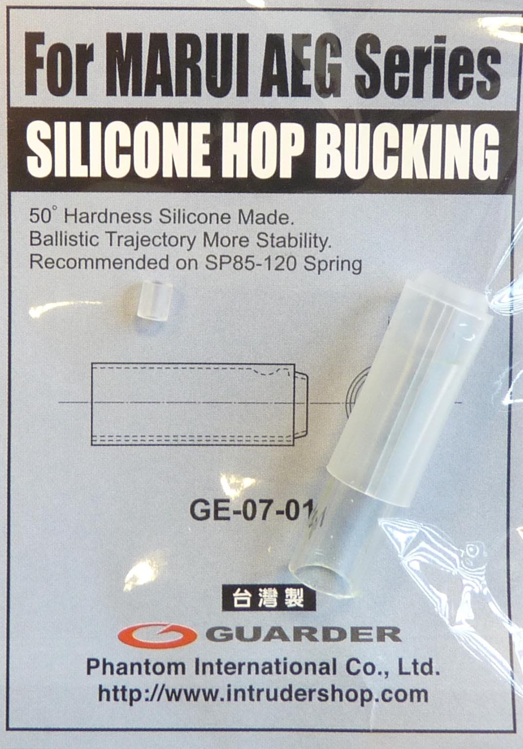 Silicone Hop Bucking – Clear