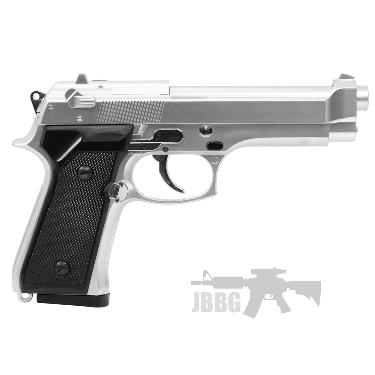 Airsoft Spring BB Pistol Silver — image 3
