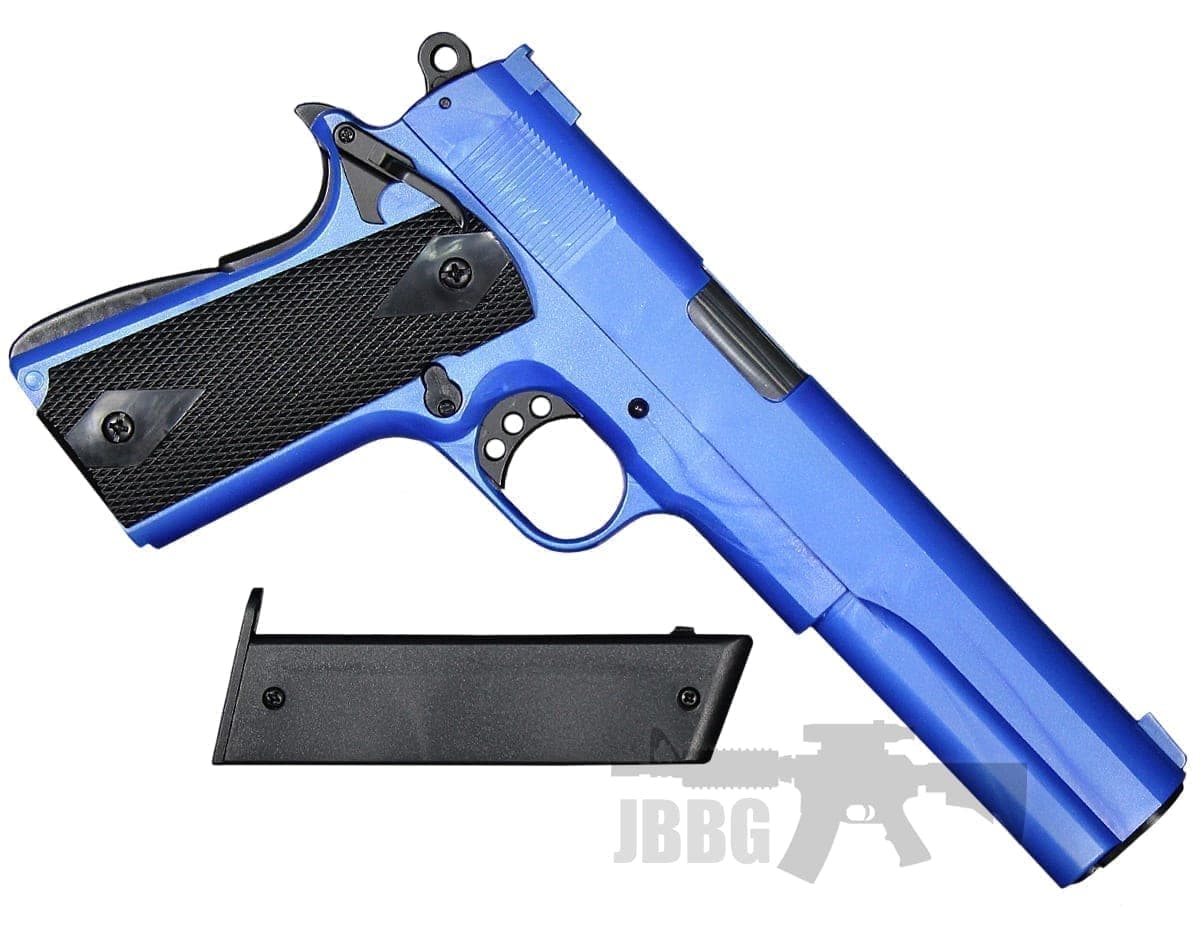 Airsoft 1911 Pistol Blue — image 2