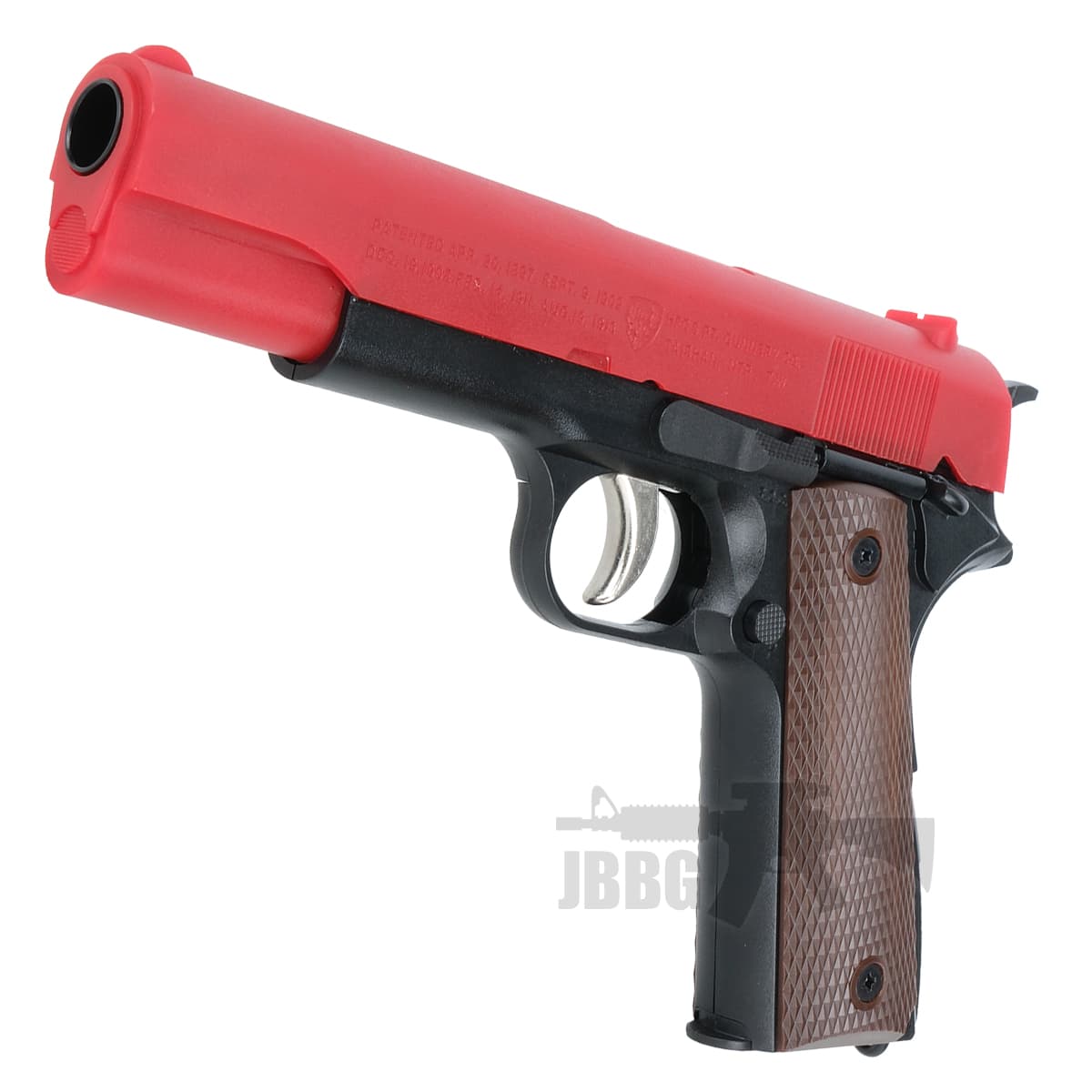 Dual System Spring Airsoft Pistol Red — image 2