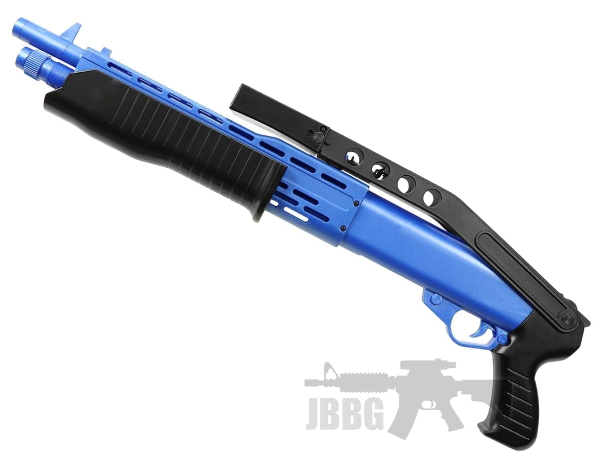 Airsoft Combat Shotgun Blue — image 2